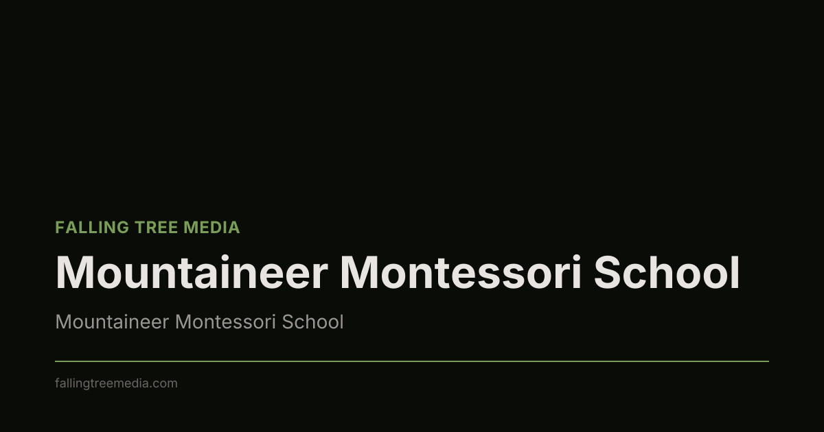 Mountaineer Montessori School